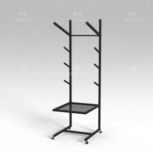 폼롤러 정리대 요가 짐볼 체육관 수납함 매트 거치대