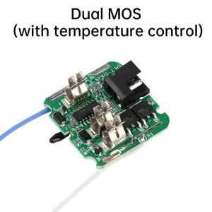 BMS 4S 16.8V 30A 18650 리튬 배터리 보호 보드 전동 공구 용 온도 제어 기능이있는 직접 삽입 듀얼 MOS