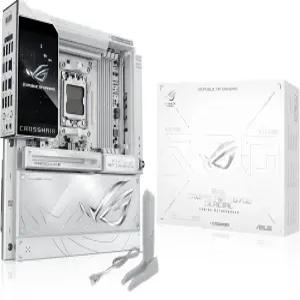 ASUS ROG 크로스헤어 X870E Glacial AMD E-ATX 마더보드 24+2+2 전원 스테이지 DDR5 슬롯 PCIe 5.0 x16