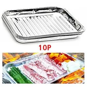 [하프클럽/]일회용 숯불바베큐판 10p 숯불구이판