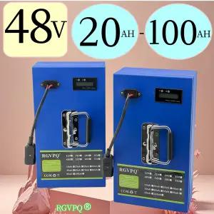 밧데리 호환 항공 화물 내장형 30AHBMS 48V100AH 24시간 이내 18650 리튬 이온 배터리 3000W 미만 장비