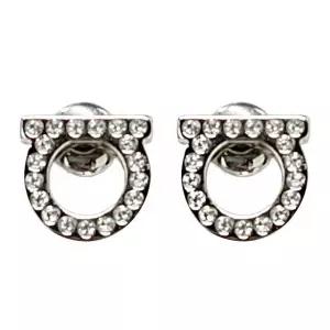 [논현 더팩토리] 26SS 페라가모 간치니 크리스탈 이어링 (760123 696577)