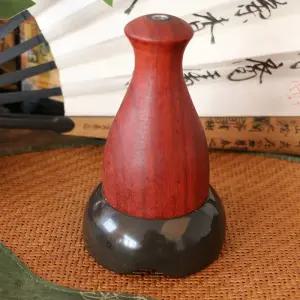 괄사 스톤마사지 경락 손잡이 테라피 마사지돌 천기석 전신 돌기형