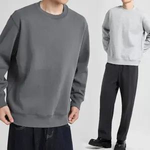 루즈핏 맨투맨 오버핏 간절기 데일리 맨투맨 티셔츠 남성