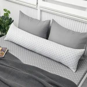 [당일출고] 베드앤데코 국내생산 더위타파 크로스 냉감 바디필로우커버 35x130