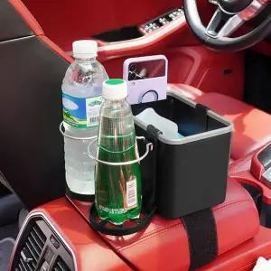 [하프클럽/]차량용컵홀더거치대 멀티 수납함 콘솔 포켓 C18