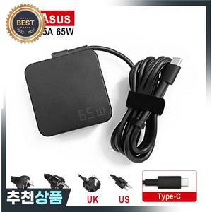 A19-065N3A 아수스 20V 3.25A 65W USB-C 5V 3A 9V 15V 타입 C 노트북 AC 어댑터 충전기 AD2129020 W19-065