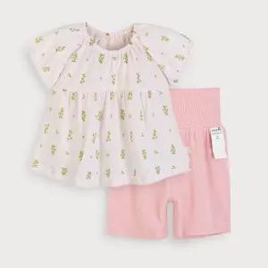 플로라쿨에버반팔배바지상하 [여름]