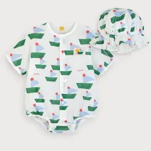 버블보트모슬린우주복세트 [여름]