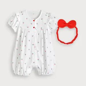 미니모이프랑밤부싱글반팔우주복세트 [여름]