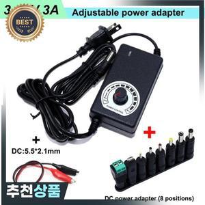 조정  AC-DC 전원 공급 장치 어댑터  220V-12V 볼트 DC 트랜스 3-12V 3A 3V 6V 8V 9V 12V