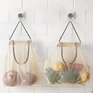 ( )양파망 보관 다용도 야채 Brown 주머니 감자 주머니 장난감정리 욕실 매쉬