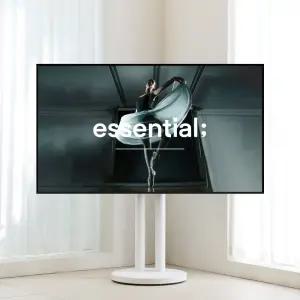 나무궁 특대형스탠드 특대형TV거치대 이동식 무타공 티비거치대 삼성 LG 55인치 65인치 75인치 80인치 86인치 100인치 300 400 500 600베사 호환 화이트