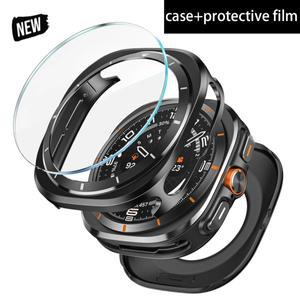 보호 필름 + 알루미늄 합금 케이스 커버 GALAXY ULTRA 견고한 용 Samsung Galaxy Watch Ultra 47mm 금속