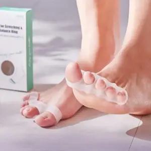 포렉스 밸런스링 실리콘 발가락 벌리개 밴드 운동 교정