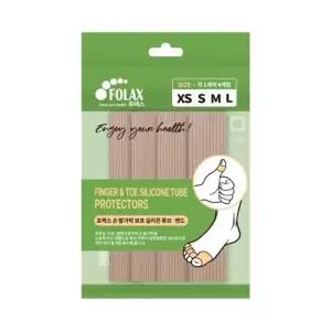 포렉스 손가락 발가락 보호 실리콘튜브 밴드 4개 세트