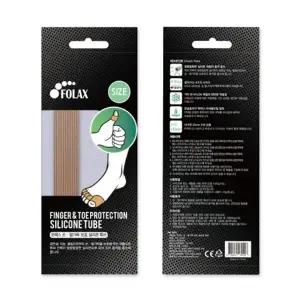 포렉스 손가락 발가락 보호 실리콘튜브 밴드 6개