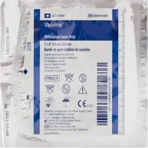 COVIDIEN 바셀린 페트롤리엄 거즈 스트립 3 X 9 인치 1 카운트