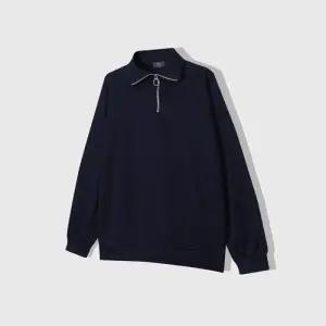 [옷자락]남자 하프 하프집업 환절기 봄가을 스웨터 박시핏 맨투맨