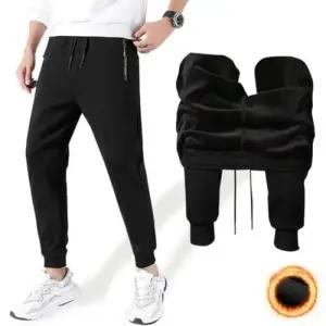 [다잇템]남자 겨울 안감 기모 조거 트레이닝 방한 바지