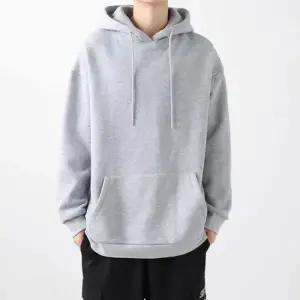 [옷자락]남자 이지 민무늬 일상복 미니멀리즘 베이직 롱슬리브 후드티