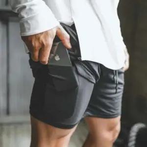 [옷자락]남자 운동 헬스 런닝 스포츠 트레이닝 반바지