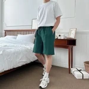 [다잇템]남자 여름 여행 커플룩 시어서커 밴딩 반바지