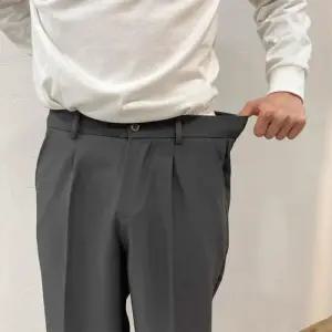 [다잇템]남자 초경량 겨울 정장바지 융기모 슬랙스 팬츠