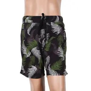 [다잇템]남자 안감 포켓 와플 나뭇잎 수영복 반바지