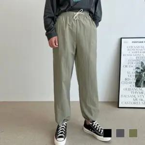 [다잇템]남자 허리 밴딩 스트링 바스락 4컬러 조거 팬츠