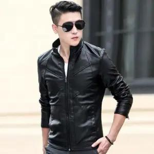 [다잇템]남자 슬림핏 지퍼 데일리 간절기 라이더 자켓