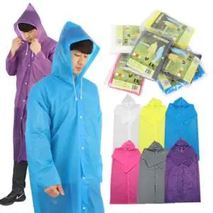 [다잇템]남자 우의 일반형 우비 EVA방수 다회용 코트