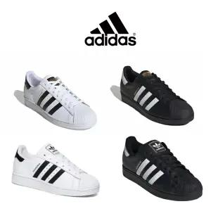 아디다스  슈퍼스타 스니커즈 신발 화이트 블랙 EG4958 JI0079