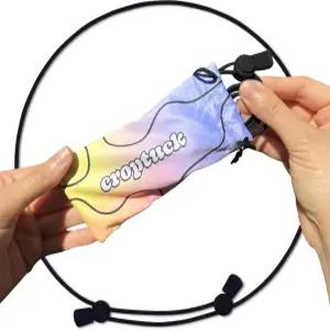 크롭턱 오리지널 조절 가능한 허리 밴드 도구 셔츠와 스웨터 탑 사이즈