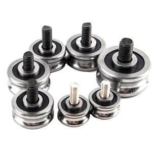 방충망롤러 나사 그루브 베어링 M6 롤러 스틸 SG15 풀리 트랙 SG20 M8 M5 SG25 SG66