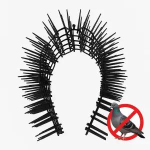 비둘기퇴치 버드스파이크 실외기 아파트 베란다 까치 조류 새 덫 망 용품