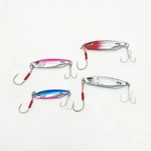 [하프클럽/]바다낚시 루어낚시 크롬 메탈지그 홀로그램 핑크 50g