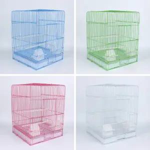 컬러 소형새장 이동장 잉꼬 모란 새장 케이지 0126