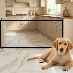 메쉬 강아지 울타리 애견 안전 가림막 펜스 안전문