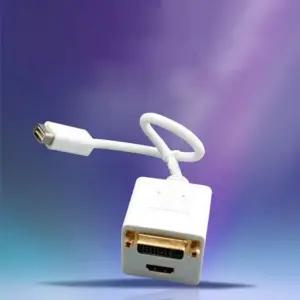 맨하탄 Mini DVI 선택분배기 영상분배기 출력 공유기