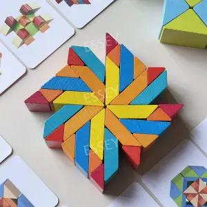 인지활동형프로그램 공간지각력 행동발달증진센터 패턴블록 운동