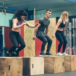 크로스핏박스 피트니스 체육관 점프 운동 발판 점프박스 운동기구