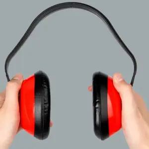 [에스에스_63]예초기귀마개 소음 방지 이어 플러그 헤드셋