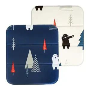 접이식 곰돌이 양면 매트 1P 주방 현관 쿠션 발매트 신발장매트 싱크대발판 주방매트 씽크대발판