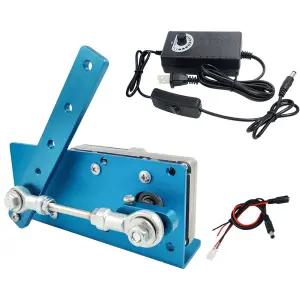 JQDML 24V 왕복 스윙 모터 저속 45rpm 속도 조절 가능 20°-120 각도 홀리데이 장식 할로윈 소품 DIY