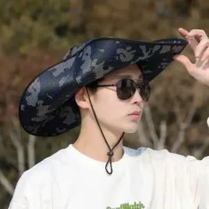 정글 낚시 모자 챙 깊은 캠핑 썬햇모자