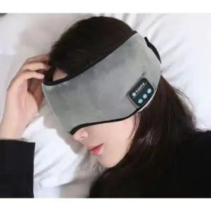 블루투스 수면 안대 무선 스마트 듣기 음악감상 다크그레이 암막 숙면 이어