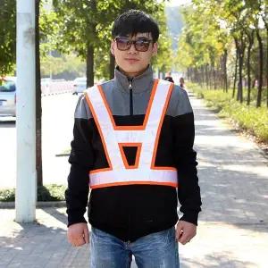 [하프클럽/]안전 작업복 반사형 형광 안전조끼 작업복휴대용