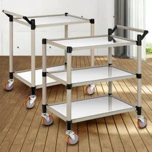 스텐 서빙카트 이동식웨건 주방트롤리 식당음식서빙카 왜곤 이동식수납장 주방카트