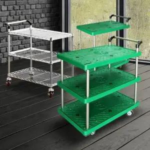 다용도카트 2단 3단 주방트롤리 식당 서빙카트 업소용 이동식카트 주방카트 이동식조리대